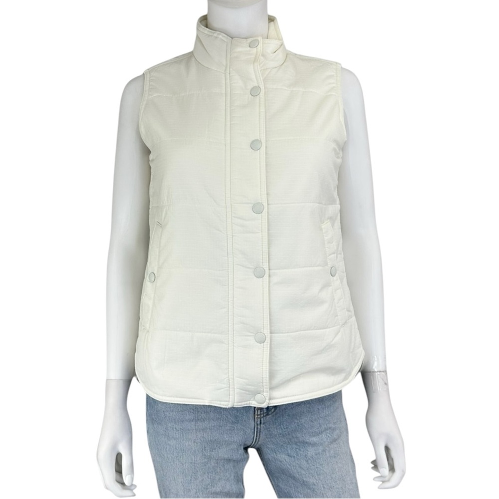 SOUTHERN TIDE NWT White Puffer Vest Size S N0610